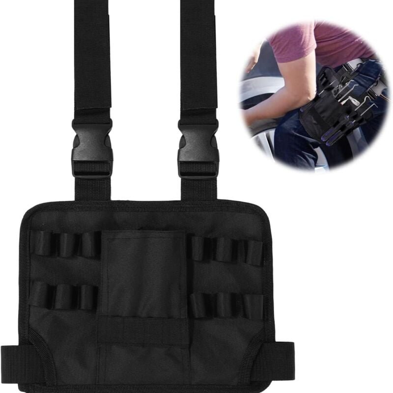 Sollbry - Werkzeugtasche mit Gürtelclip, Bein-Werkzeugtasche, Werkzeuggürteltasche, Werkzeugtasche mit Gürtelclip, Elekt...
