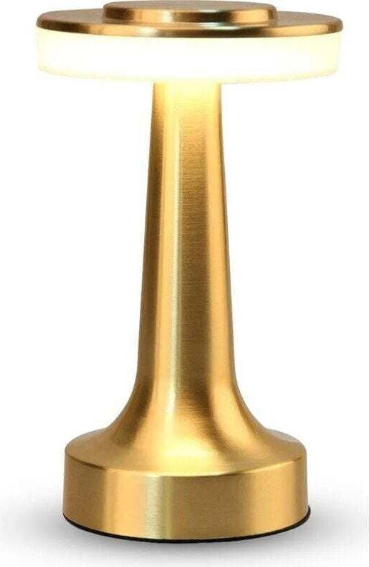 Tischlampe, Nachttischlampe, Touch-Dimm-Tischlampe für Schlafzimmer, Kabellos 3000 mAh, 3-Farben-LED stufenlos dimmbar, ...