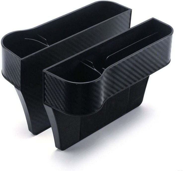 Ulisem 2er-Pack Autositz-Rücken-Organizer mit USB-Kabelloch, Auto-Aufbewahrungszubehör