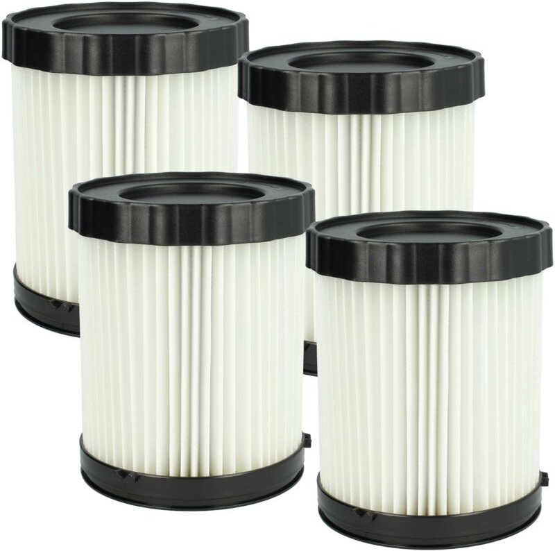 Thumbnail - vhbw 4x Faltenfilter kompatibel mit Bosch 0 601 9C6 302, 3 601 JC6 300, 0 601 9C6 300, GAS 18V-10 L Staubsauger - Patron...