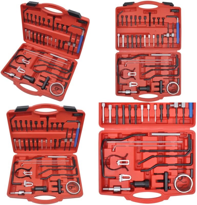 Diesel- & Benzinmotor Zahnriemen-Werkzeug für Citroën & Peugeot - Zahnriemenwechsel - Motorreparatur - Werkstattbedarf -...