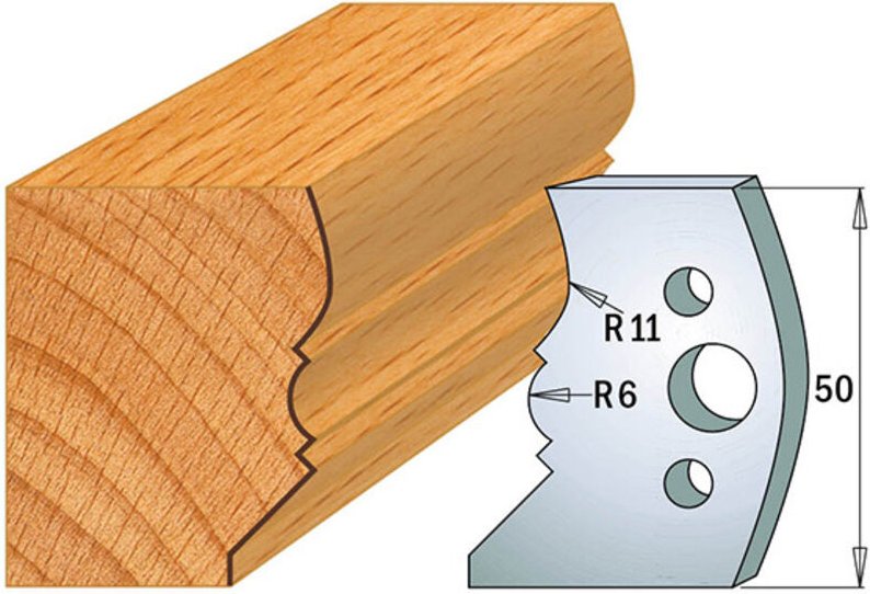 691.503 Paar Abweiser 50x4mm