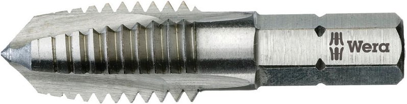 844 Einschnittgewindebohrer-Bits, 6 x 40 mm - Wera