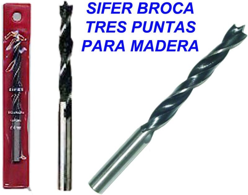 Dreipunkt-Holzbohrer 7 - Sifer