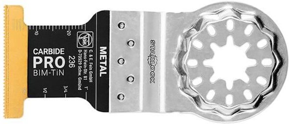Fein - E-Cut Sägebl. Carbide Pro 32x75mm ve à 3 Stück StarlockMax