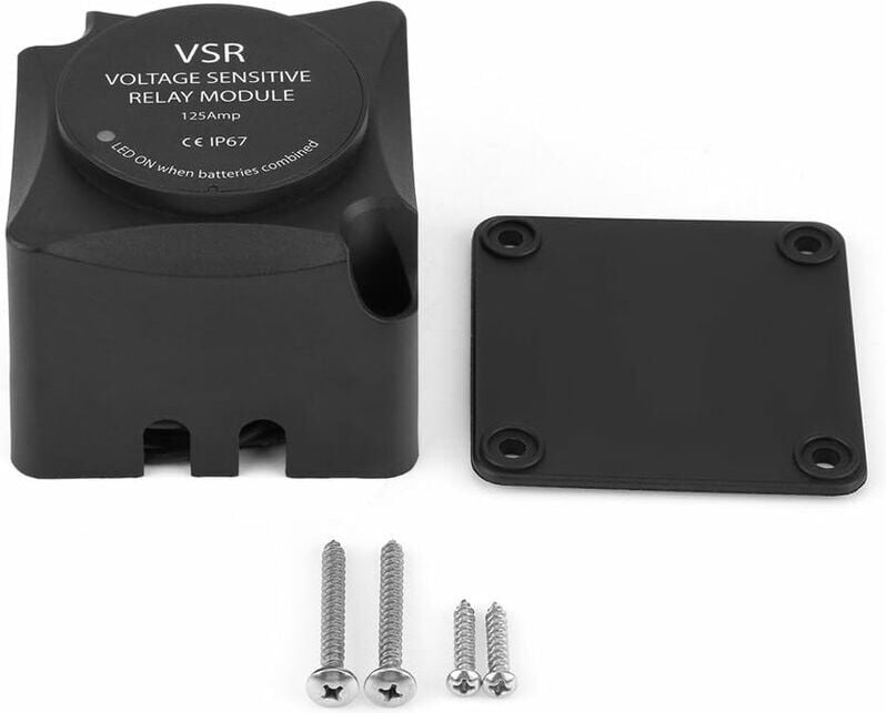 Spannungsempfindliches VSR-Relais, dc 12 v automatisches Laderelais mit 125 a dualem intelligenten Batterieisolator und ...