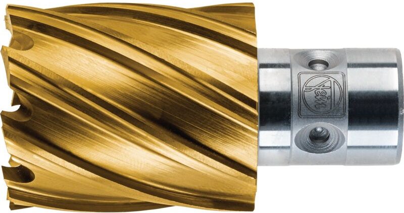 Thumbnail - Kernbohrer dura 25 Nenn-Ø 12 mm TiN-beschichtet Quick in