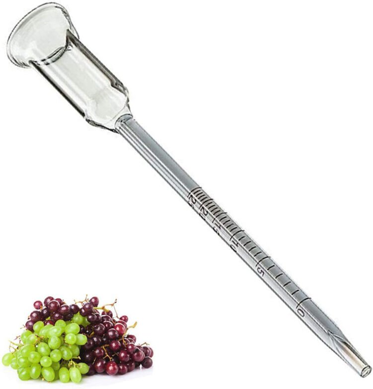 Glasweinmessgerät, 0 bis 25 % vol. Alkoholgehalt: Fruchtwein, Bier, Alkoholmessgerät