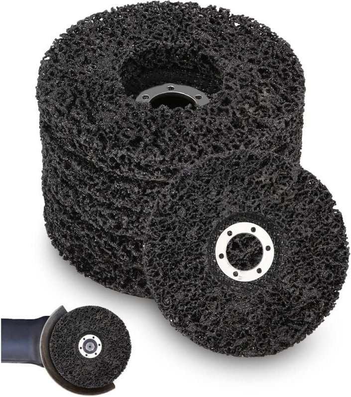 Ontway - Tigrezy 5 Stück Schleifscheibe, 125 x 22 mm, Schleifscheibe für Winkelschleifer, CSD-Schleifreinigungsscheibe, ...