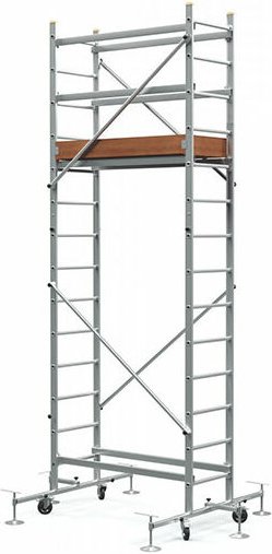 Matisère - Rollgrüst aus Alu - Max. Arbeitshöhe 5.00m - 8200