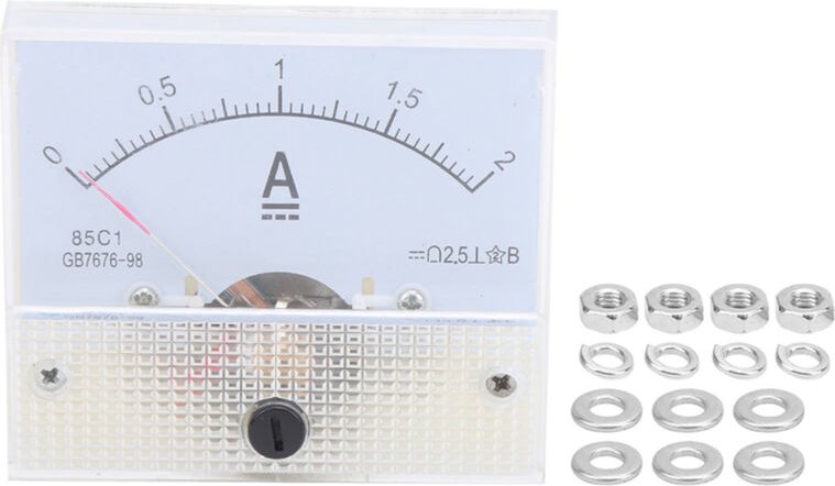 Zeigeramperemeter 85C1 02A, Gleichstromamperemeter zur Messung von Strömen in elektrischen Schaltkreisen.