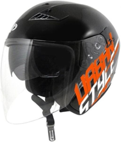 casque jet up pour homme / femme up taille l suburban schwarz