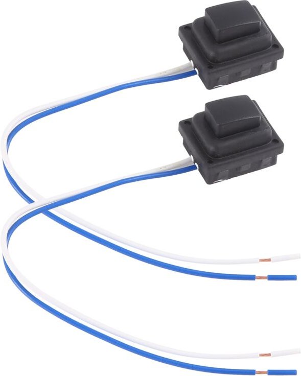 Tlily - 1 Paar Smart-Griff für die Vordertür, kleiner Knopf, 82661-D3710, 82651-D3710