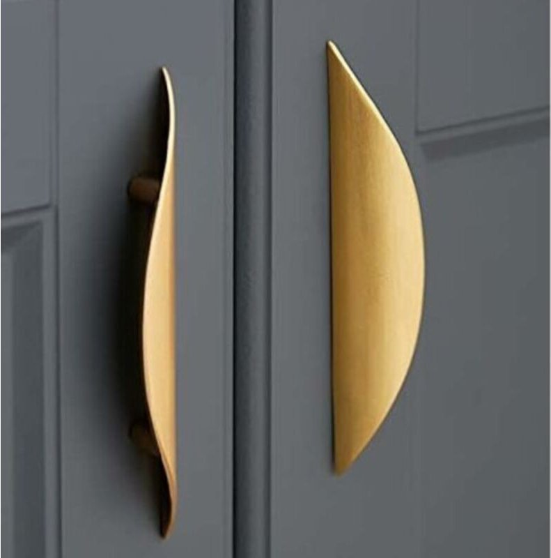 Stück Möbelknöpfe und -griffe, goldener Möbelgriff – Möbelgriff aus goldfarbener Zinklegierung, 32 mm Lochabstand