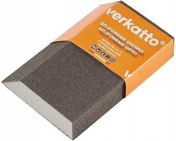 TRAPEZFÖRMIGER SCHLEIFBLOCK 180 gr. 63/88x125x25mm