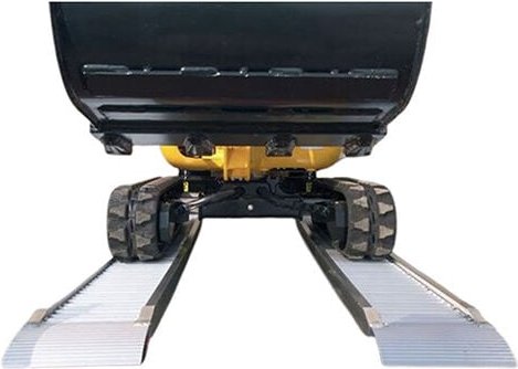 Matisère - Laderampe 2,50m Alu mit Rand Traglast 3000kg, Inn. Breite 340mm - als Einzelstück - M100/25LU