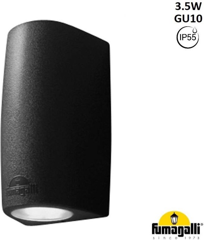 Wandleuchte "Marta 90-1" - GU10 - IP55 - 3,5W - Fumagalli