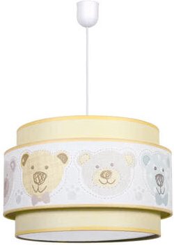 Meine Lampe - Tischlampe Panda Celeste 1xe14 24x16d