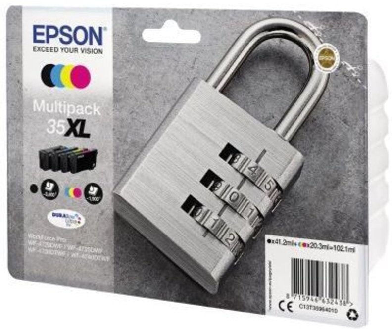 TINTE T3596 - Tinte - Epson - Multipack - 35XL - original (C13T35964010)