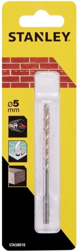 STA58010-QZ Präzisions-Steinbohrer, 5 x 85 mm - Stanley
