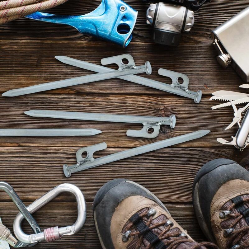 20 cm tent pegs set of 12