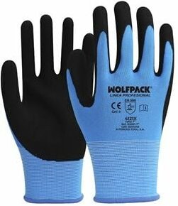 Thumbnail - Verstärkte imprägnierte Nitrilhandschuhe, Größe 7'