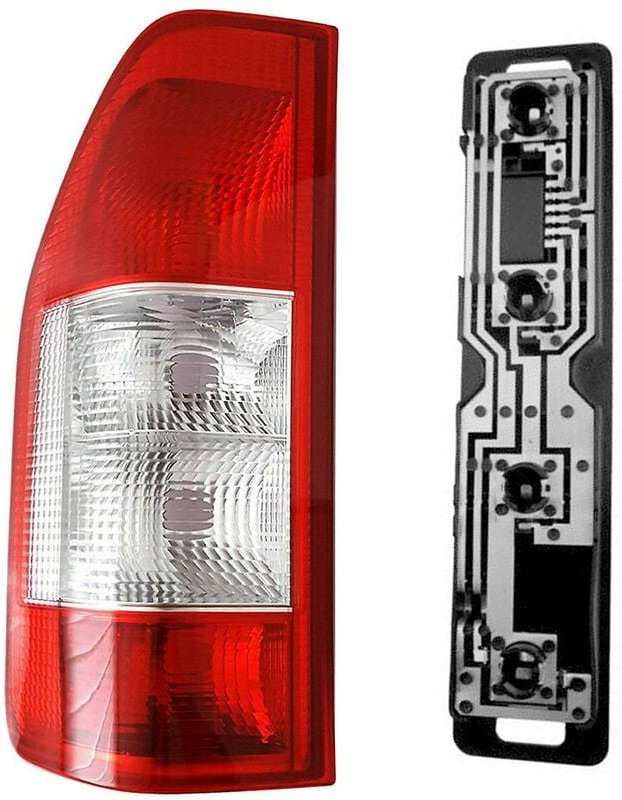 Woosien - A0008261556 Auto Links Hinten Rücklicht & Elektrische Platine Kits Für Sprinter Stop Rücklicht Ass