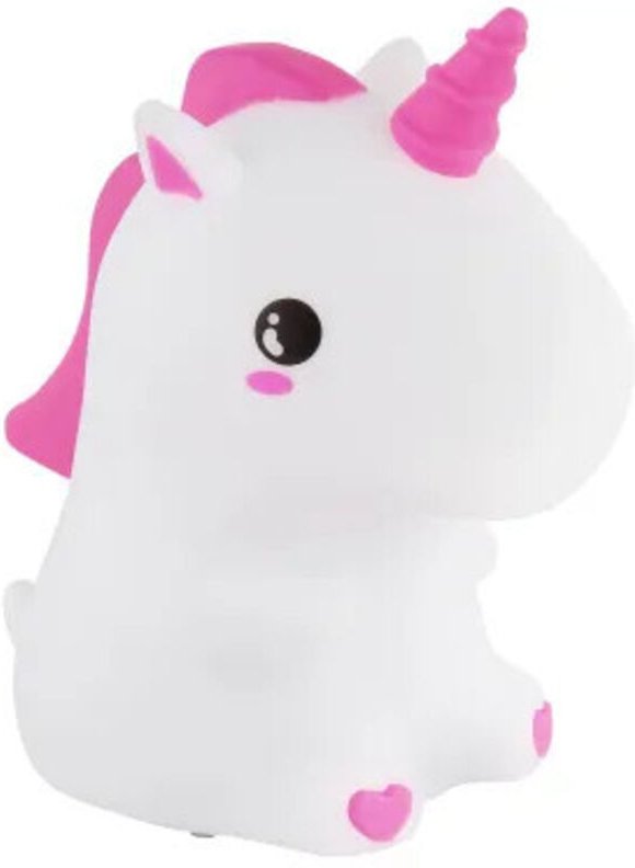 Globo Akku Tischleuchte Unicorn 1.5W RGBW weiß Kunststoff
