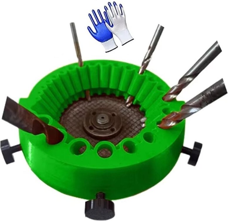 Multifunktions-Bohrwerkzeug, Bohrerschärfer, Polierschleifer, Bohrerschärfer, Schleifteil, Winkelschleifer