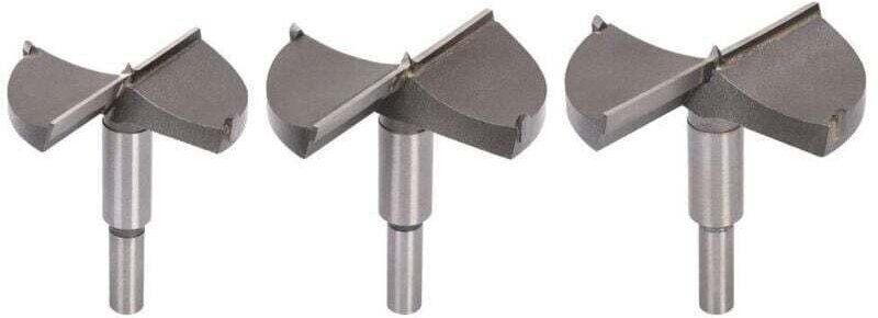 Holzbohrer, 3 Stück (65/70/80 mm) Hartmetall-Fräser für kugelförmige Holztüren und Schubladen. Hilft Ihnen, schnell saub...