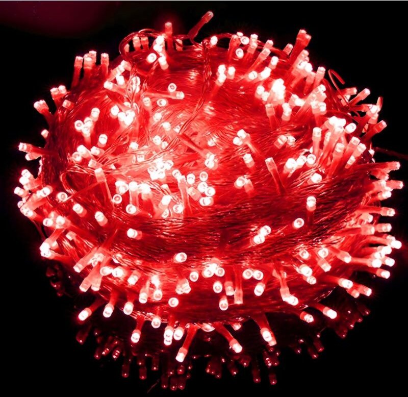 LED-Lichterketten für Heim- und Bürodekoration Dekoleuchten für den Innen- und Außenbereich Weihnachten Diwali Hochzeit ...