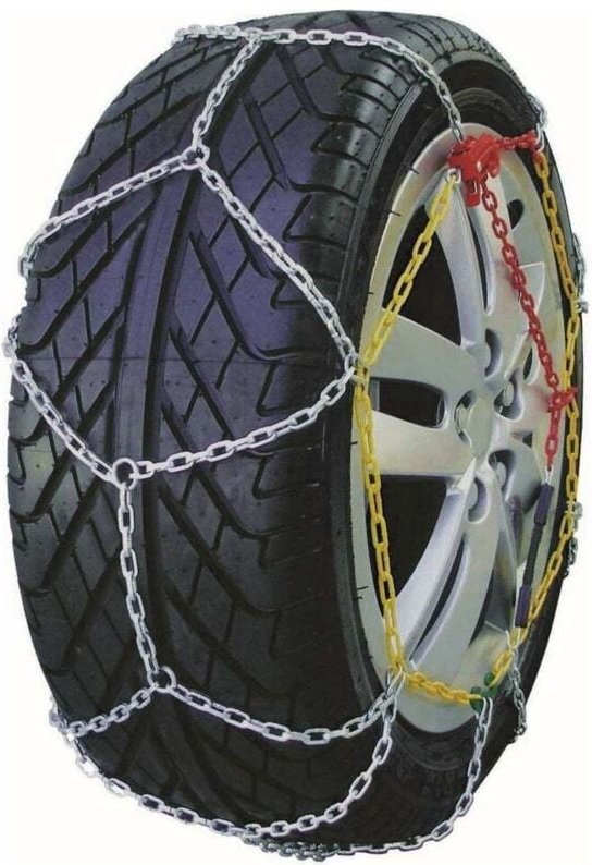 Schneeketten 9 mm mit elastischer Spannung