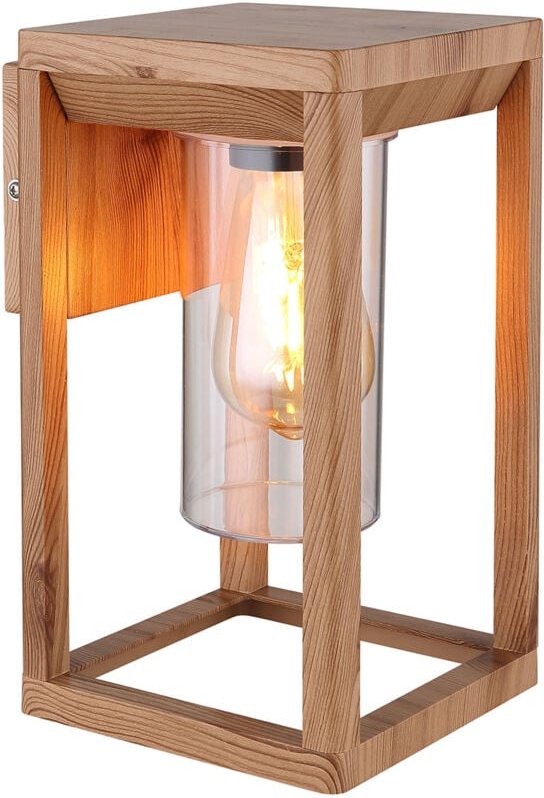 Wandleuchte - Candela - natürlich - aluminium - LEDE27 - - Globo