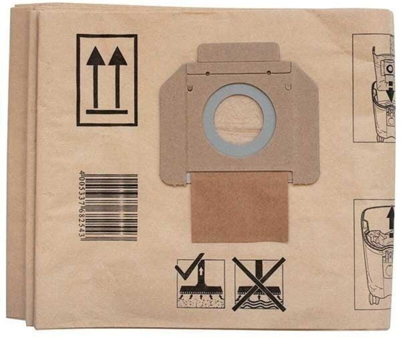 Staubsaugerbeutel Makita P 70194 beige Packung 5