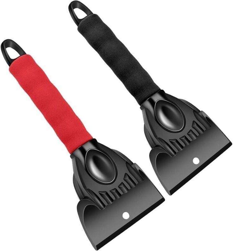 Schneekratzer, XU, Eiskratzer für die Windschutzscheibe, Frostkratzer und Windschutzscheibenbürste, Winterwerkzeug mit r...