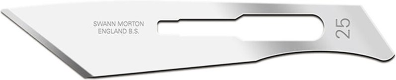 425 SM Skalpellklingen 55 mm Carbon Carbon 100 St.