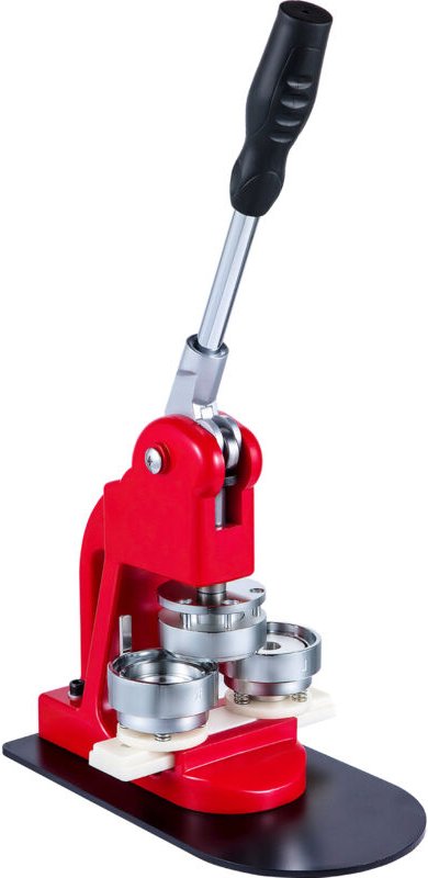 44 mm Button Maker-Presse, 1,73 Zoll Button-Stanze mit 1000 Buttons, Button-Herstellungsset - Mophorn