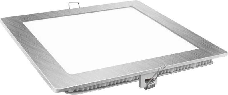 Quadratisches, mattsilbernes LED-Downlight 6 w warm