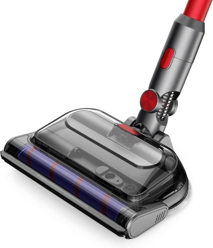 Wischmopp-Aufsatz für Dyson Staubsauger V15 V11 V10 V8 V7, Wischmopp-Aufsatz mit abnehmbarem Wassertank, abnehmbare weic...