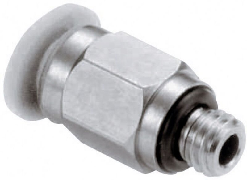 Thumbnail - Imi Norgren Gerade-Verbinder M02250406 Außengewinde: M6 Rohr-Ø: 4 mm 1 St.