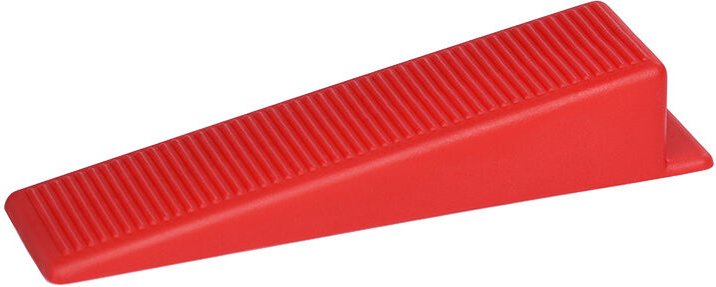 Fliesen-Nivellierkeile 100 Stück rot Fliesen-Nivelliersystem Tür- und Fenster-Türrahmenmontagen Fliesenkeil Kunststoff F...