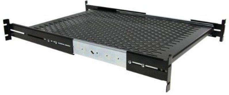 StarTech.com 2HE ausziehbarer Rack-Fachboden belüftet - 22.7kg