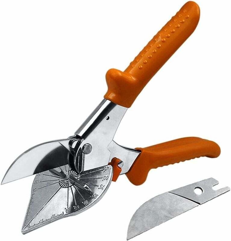 Vielseitige Winkelschere, Schlitzschere mit mehreren Winkeln von 45 bis 135 Grad