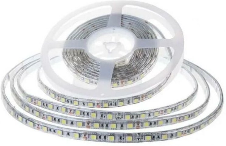 Streifen led SMD2835 7,5W/m 10m 120 LED/m Warmweiß 24V IP65 10mm - V-tac