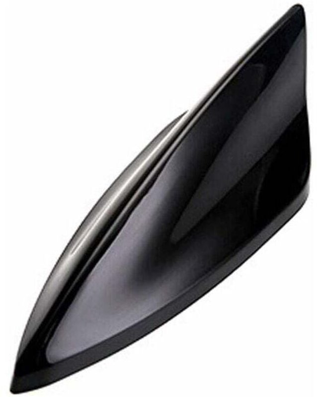 Thumbnail - Autoantenne, Haifischflossenantenne, universelle Haifischflossen-Dachantenne mit wasserfester Klebebasis, Schwarz