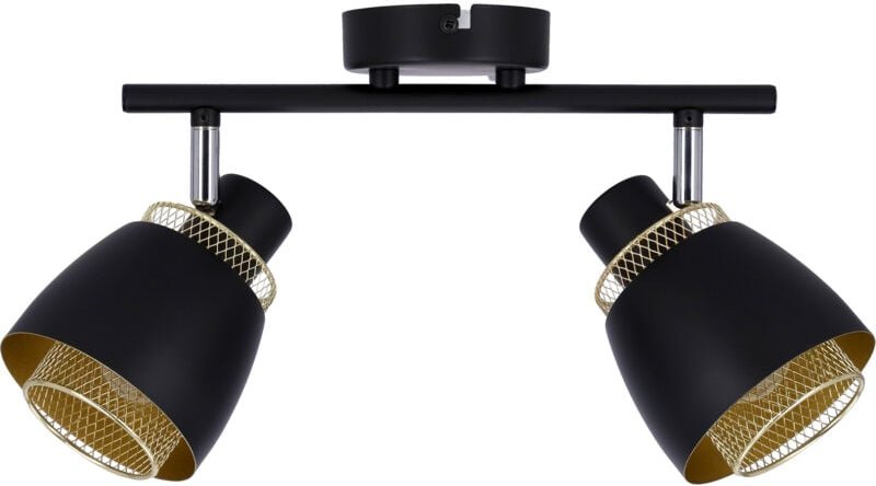 Aleksandria Deckenleuchte 1 E14 Schwarz Candellux 92-13743