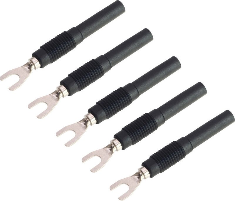 Voltcraft - MSK-107 Messklemmschuh Buchse 4 mm - Schwarz