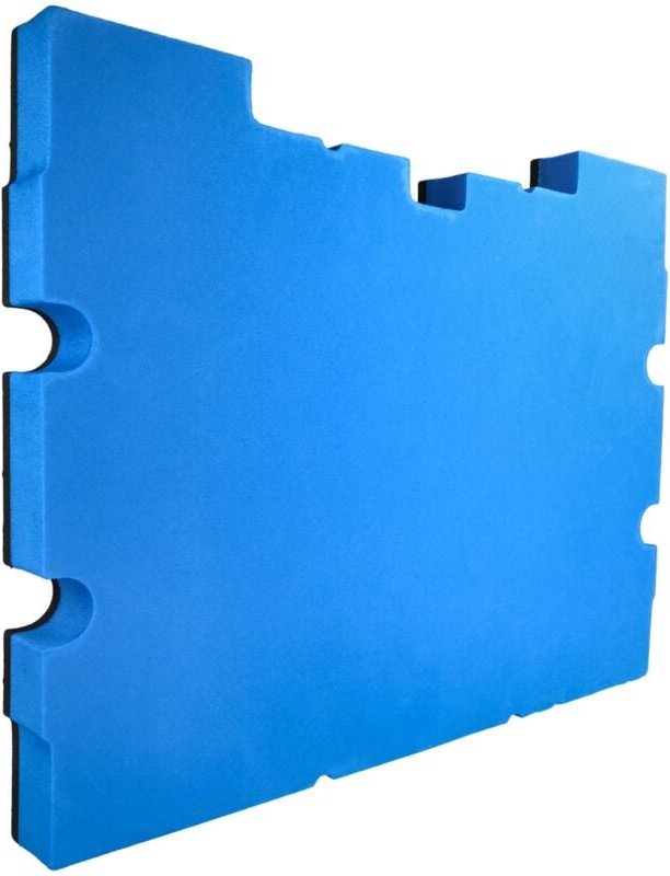 Schaumstoffeinlage kompatibel mit Stanley tstak iv FMST1-71969 Werkzeugkoffer - Hartschaum, Schwarz-Blau, 30mm - Vhbw