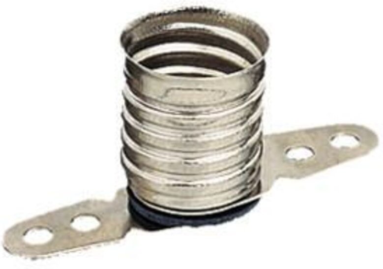 Metall-Lampenfassung Schraube E-10 Electro DH 12.021 8430552020690