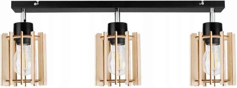 Moderne Led-Deckenhängelampe Aus Holz